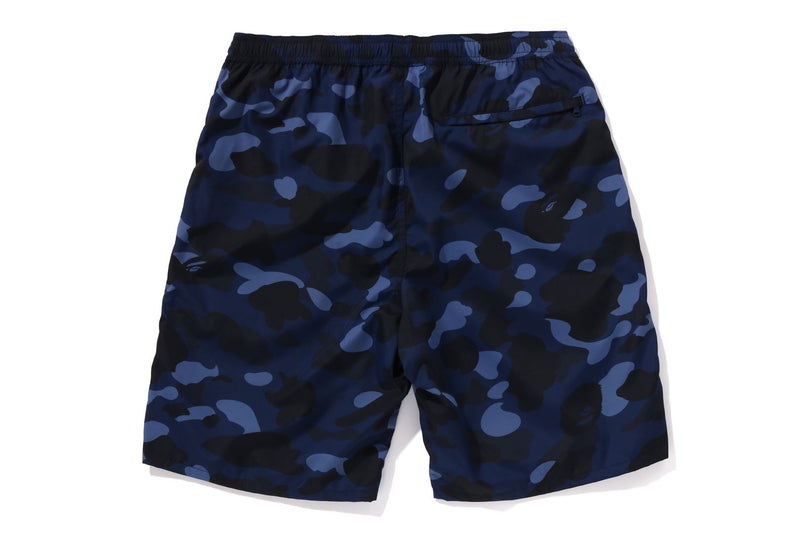 COLOR CAMO APE HEAD ONE POINT BEACH SHORTS