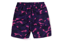 COLOR CAMO APE HEAD ONE POINT BEACH SHORTS