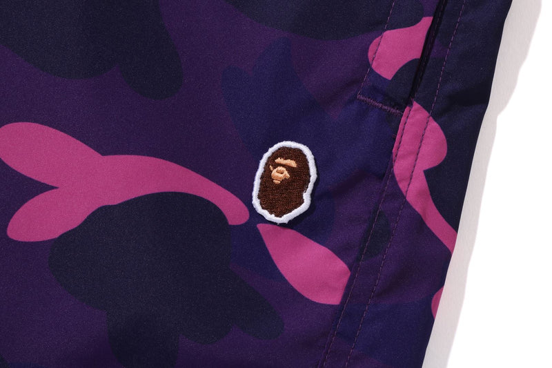 COLOR CAMO APE HEAD ONE POINT BEACH SHORTS