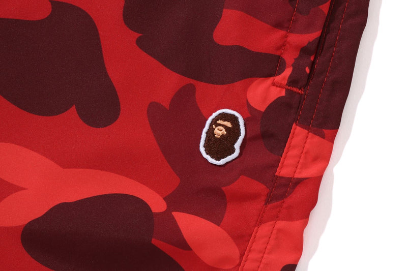 COLOR CAMO APE HEAD ONE POINT BEACH SHORTS