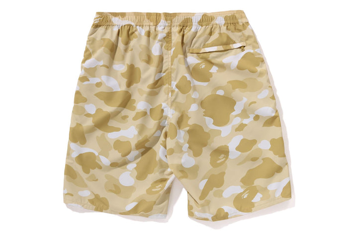 COLOR CAMO APE HEAD ONE POINT BEACH SHORTS