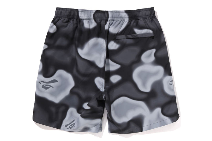 LIQUID CAMO ONE POINT BEACH SHORTS