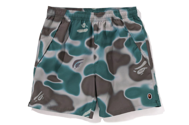 LIQUID CAMO ONE POINT BEACH SHORTS