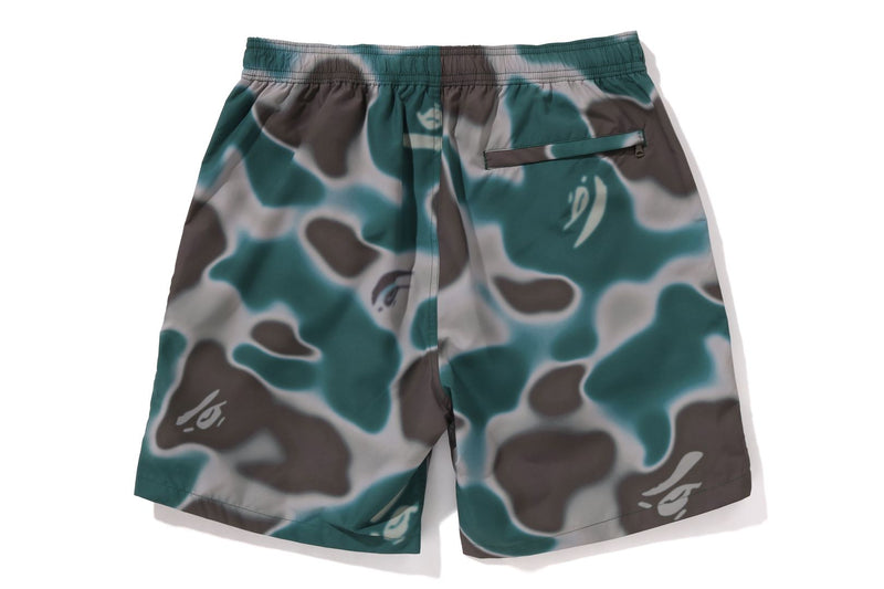 LIQUID CAMO ONE POINT BEACH SHORTS
