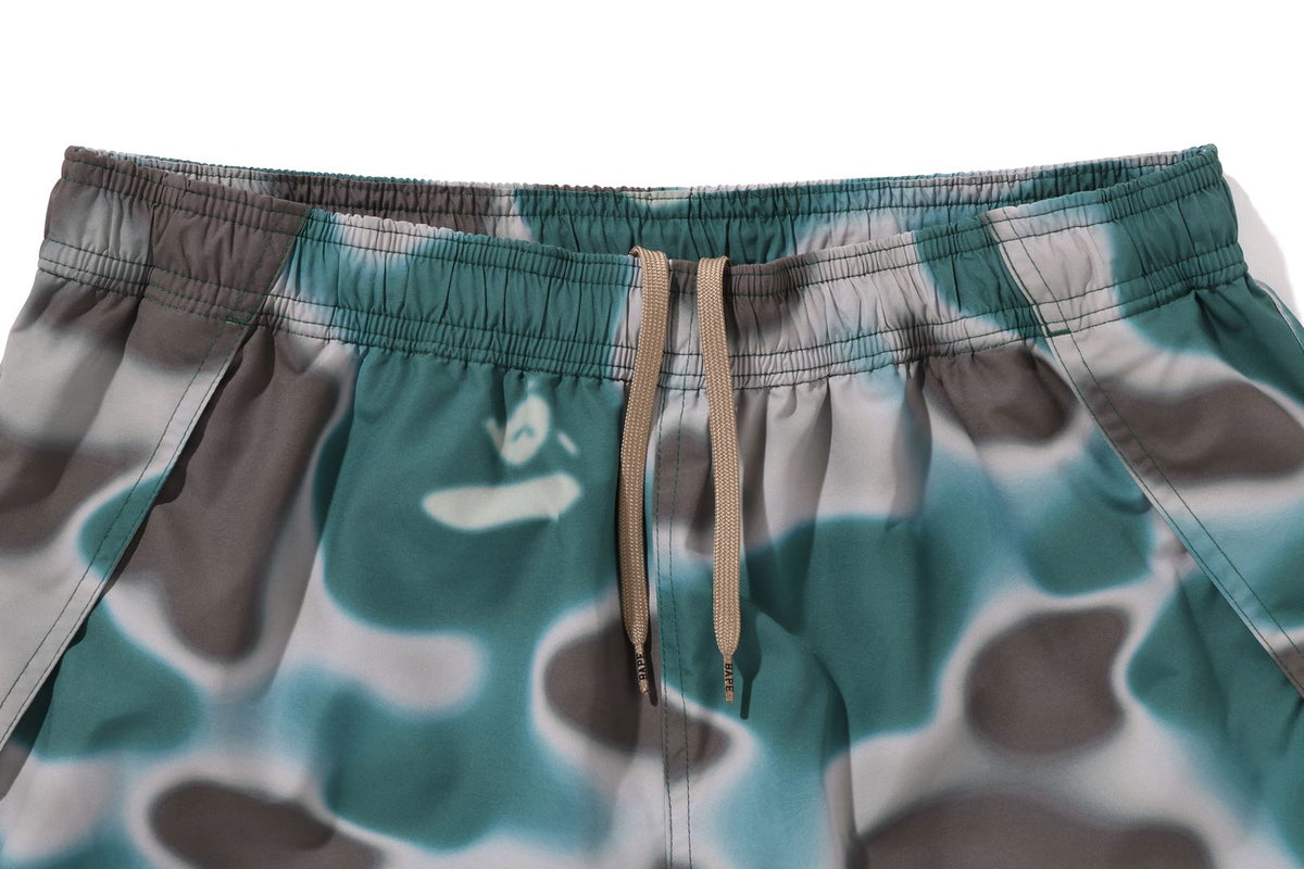 LIQUID CAMO ONE POINT BEACH SHORTS