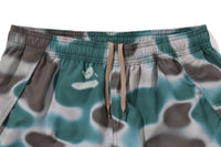 LIQUID CAMO ONE POINT BEACH SHORTS