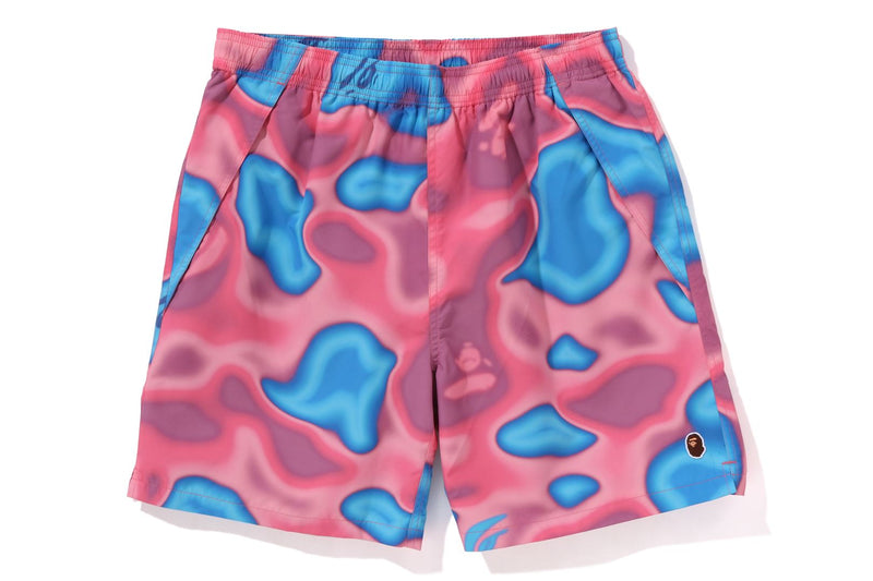 LIQUID CAMO ONE POINT BEACH SHORTS