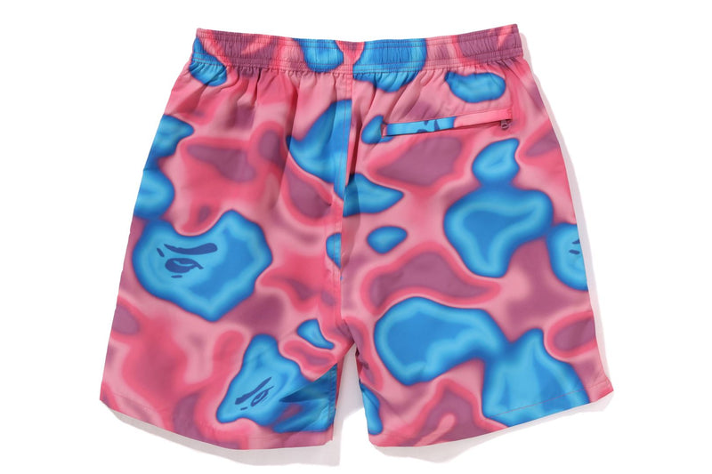LIQUID CAMO ONE POINT BEACH SHORTS