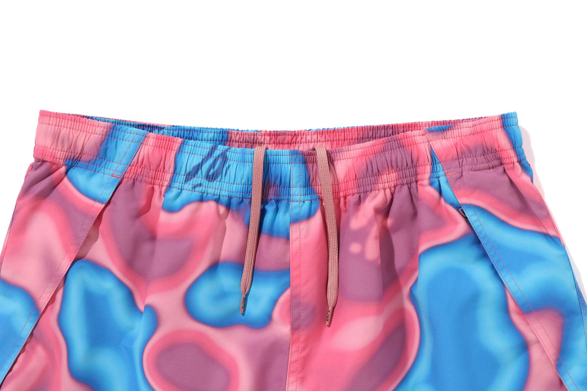 LIQUID CAMO ONE POINT BEACH SHORTS