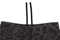 NEON CAMO JACQUARD SWEAT SHORTS