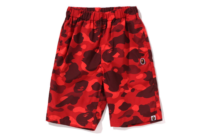 COLOR CAMO APE HEAD ONE POINT BEACH SHORTS JUNIOR