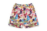 BAPE X KIDSUPER CAMO SWEAT SHORTS
