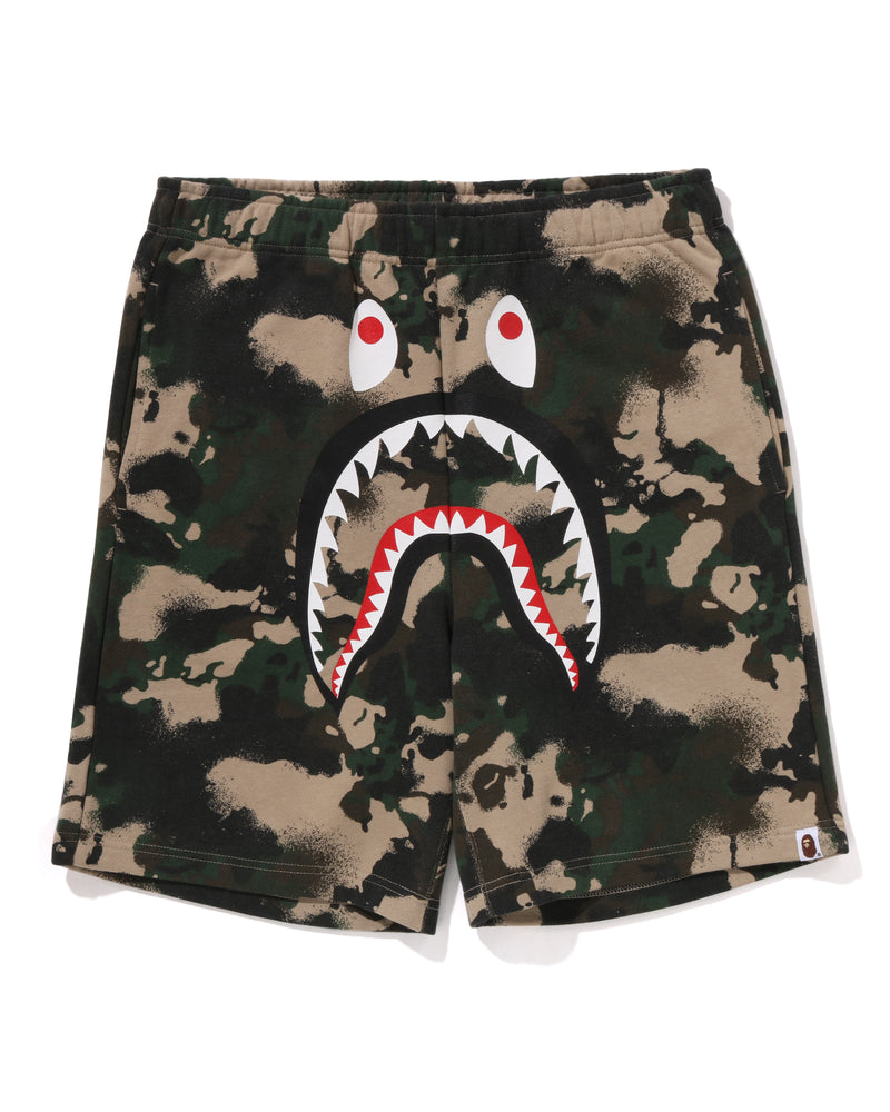 MAP CAMO REGULAR FIT SHARK SWEAT SHORTS