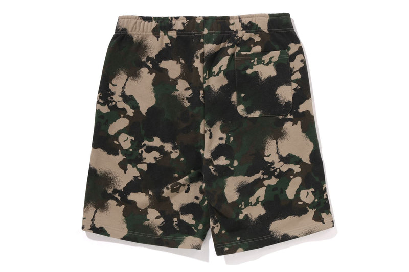 MAP CAMO REGULAR FIT SHARK SWEAT SHORTS