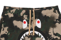 MAP CAMO REGULAR FIT SHARK SWEAT SHORTS