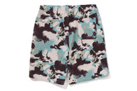 MAP CAMO REGULAR FIT SHARK SWEAT SHORTS