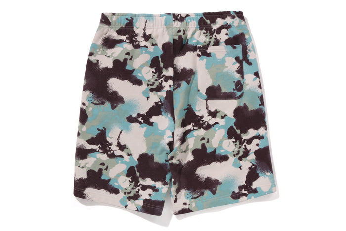 MAP CAMO REGULAR FIT SHARK SWEAT SHORTS
