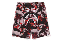 MAP CAMO REGULAR FIT SHARK SWEAT SHORTS