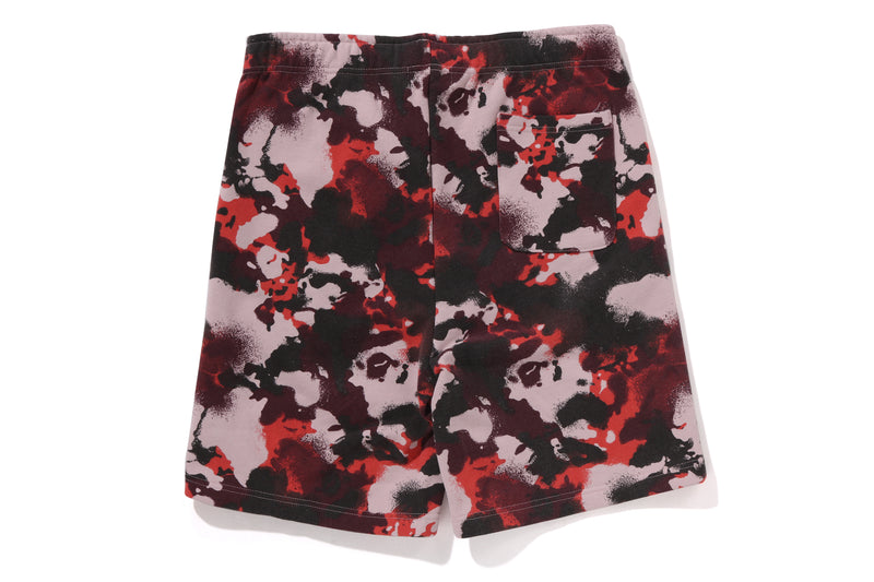 MAP CAMO REGULAR FIT SHARK SWEAT SHORTS