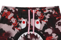 MAP CAMO REGULAR FIT SHARK SWEAT SHORTS