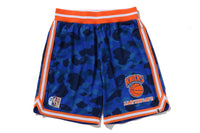BAPE X M&N NBA - NEW YORK KNICKS SWINGMAN SHORTS