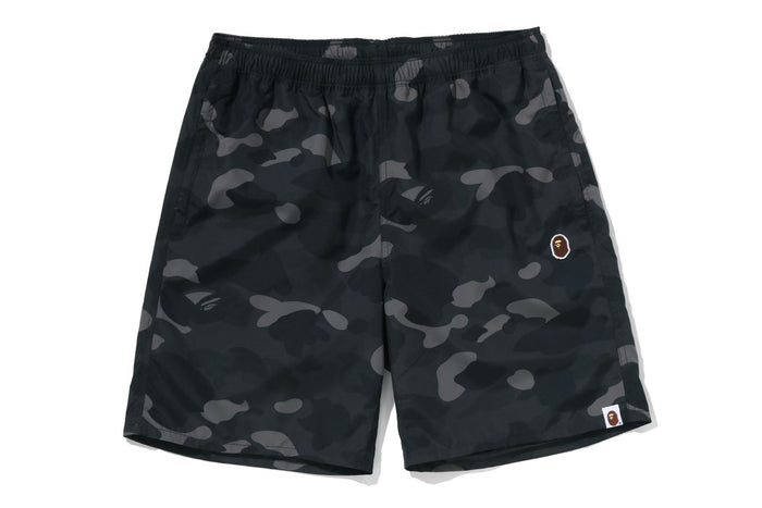 COLOR CAMO APE HEAD ONE POINT BEACH SHORTS