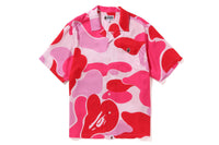 BAPE ABC CAMO OPEN COLLAR SHIRT