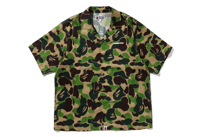 ABC CAMO OPEN COLLAR SS SHIRT