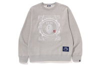 JAPANESE MOTIF RELAXED FIT CREWNECK