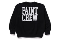 BAPE X JOSHUA VIDES APE HEAD CREWNECK RELAXED FIT