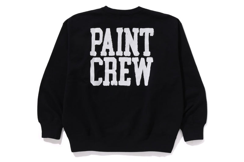 BAPE X JOSHUA VIDES APE HEAD CREWNECK RELAXED FIT