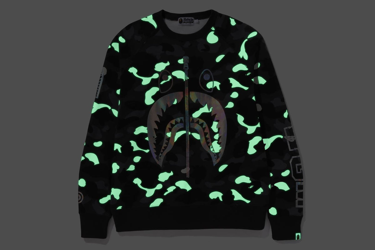 CITY CAMO SHARK CREWNECK