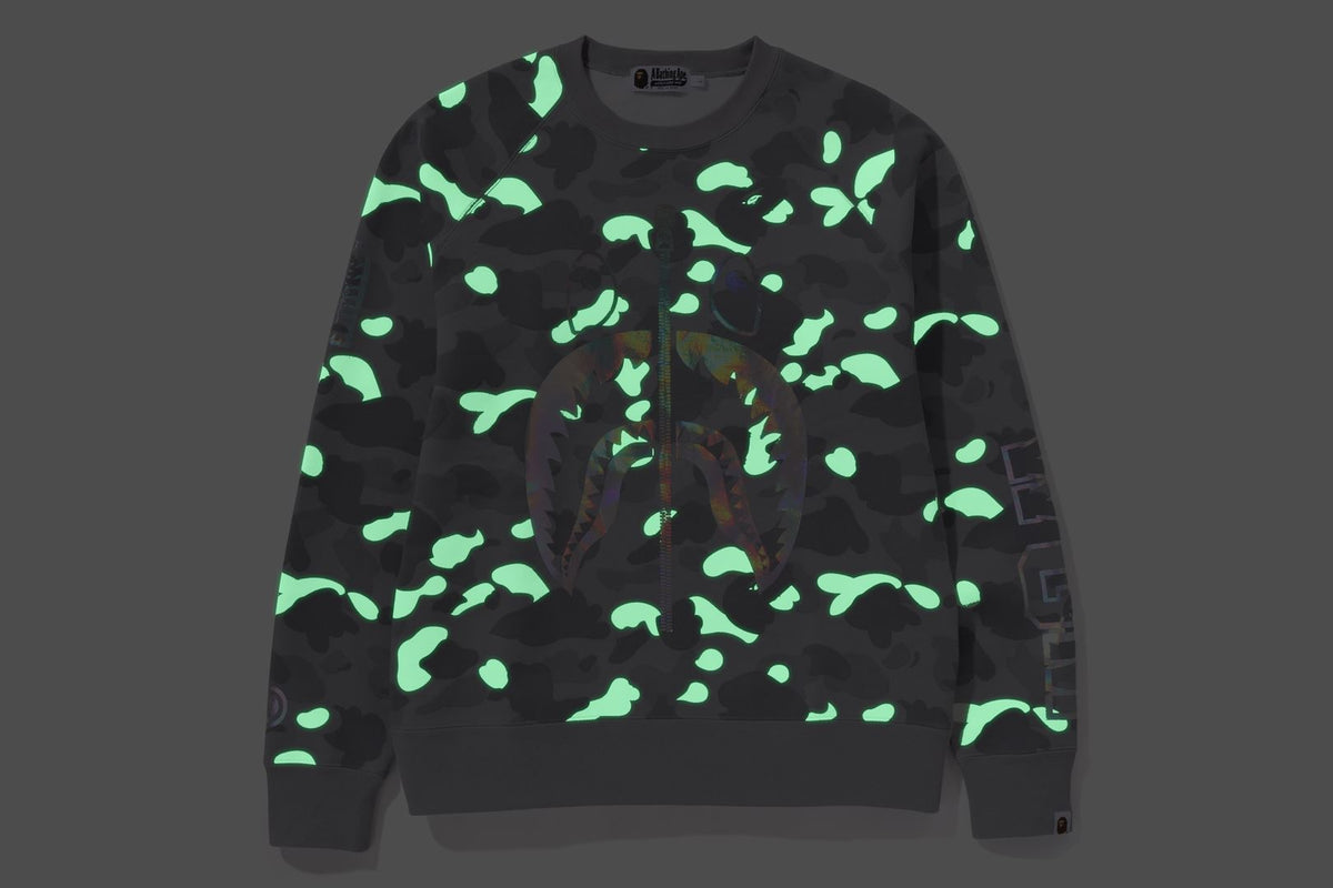 CITY CAMO SHARK CREWNECK