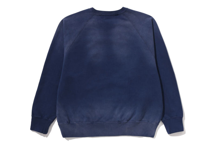 DESTROY WASHED EFFECT RELAXED FIT CREWNECK SWEATSHIRT