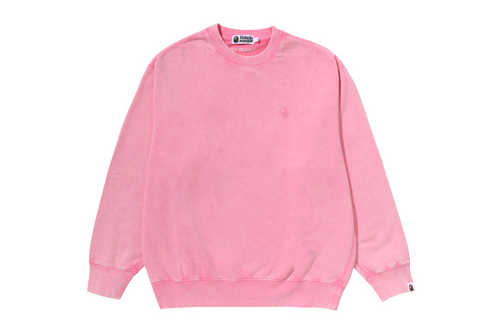 GARMENT DYED ONE POINT RELAXED FIT CREWNECK SWEATSHIRT