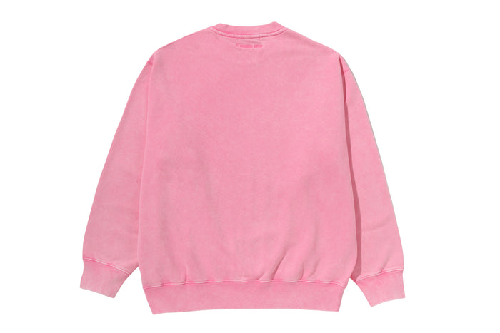 GARMENT DYED ONE POINT RELAXED FIT CREWNECK SWEATSHIRT