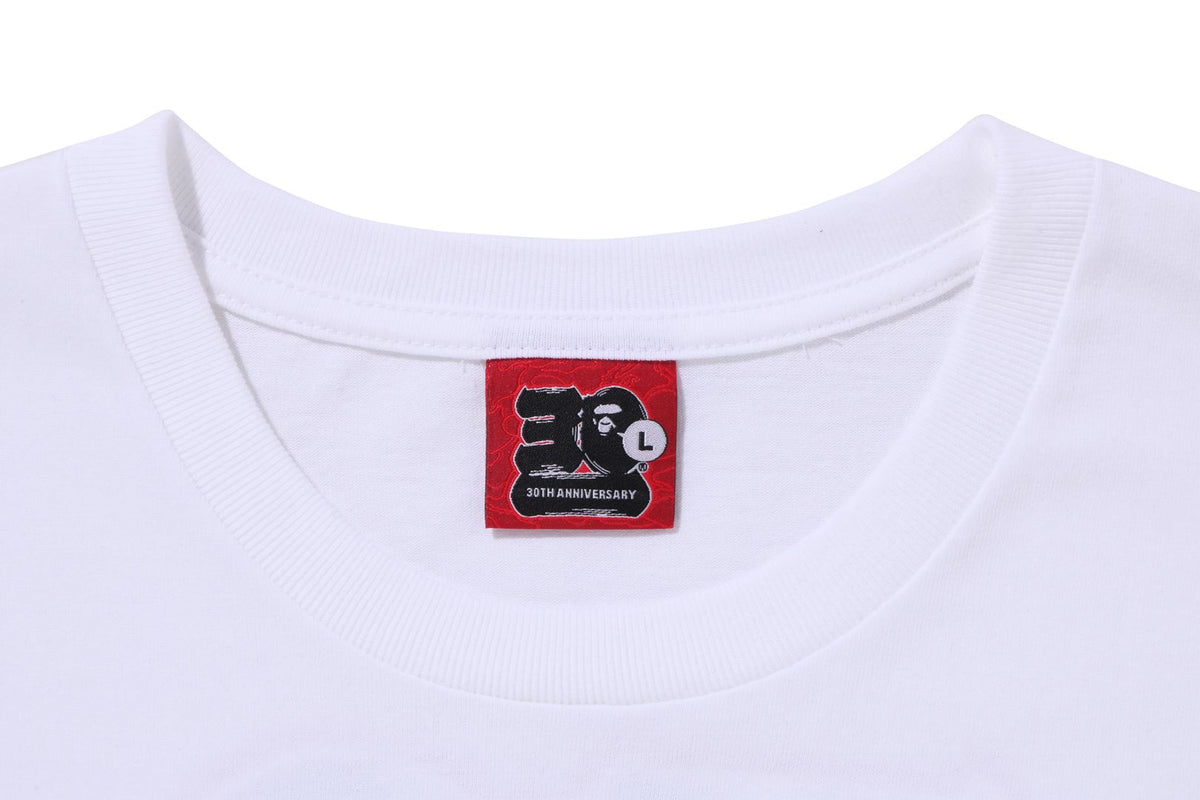 BAPE STOREÂ® LONDON BAPEÂ® 30TH ANNIV. APE HEAD TEE SET