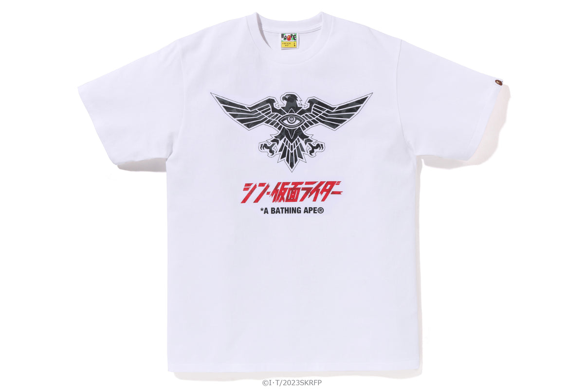 BAPE X SHIN KAMEN RIDER SHOCKER EMBLEM TEE