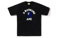 BAPE LOGO MONOGRAM COLLEGE TEE
