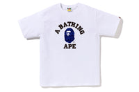 BAPE LOGO MONOGRAM COLLEGE TEE