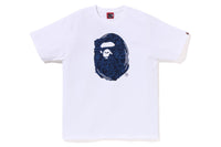 BAPE MENS COTTON APE HEAD PRINT 30TH ANNIVERSARY T-SHIRT