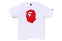 BAPE MENS COTTON APE HEAD PRINT 30TH ANNIVERSARY T-SHIRT