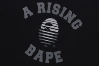 BAPE MENS COTTON APE HEAD PRINT A RISING BAPE T-SHIRT
