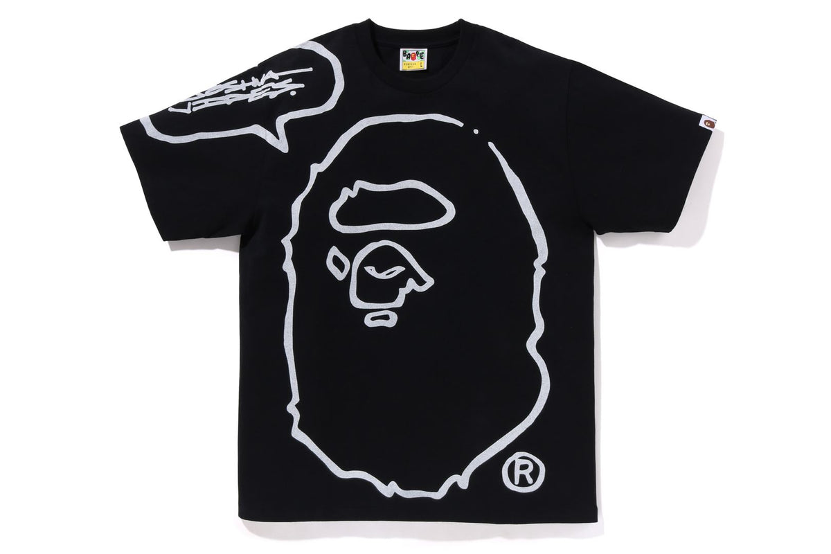 BAPE X JOSHUA VIDES APE HEAD TEE