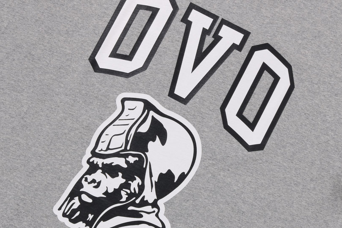 BAPE MENS COTTON PRINTED BAPE X OVO GENERAL T-SHIRT