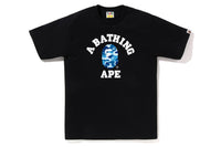 BAPE MENS ABC CAMO COLLEGE TEE