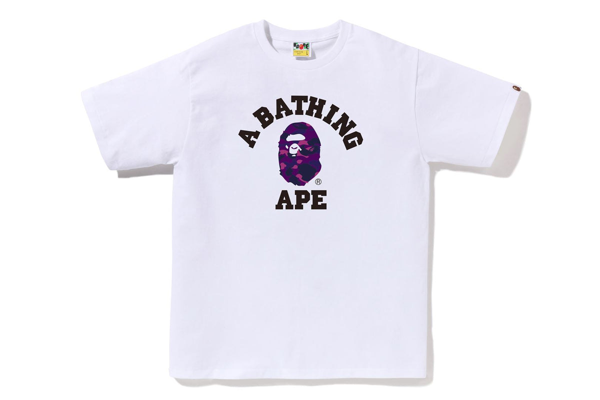 COLOR CAMO COLLEGE TEE