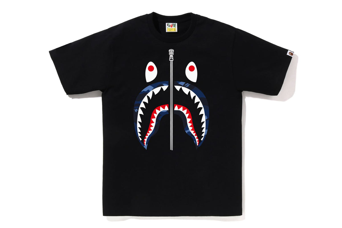 COLOR CAMO SHARK TEE