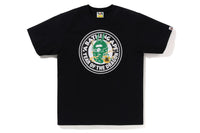 BAPE MENS COTTON APE HEAD PRINT YEAR OF THE DRAGON T-SHIRT