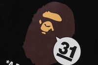 A BATHING APE 31ST ANNIV. APE HEAD TEE